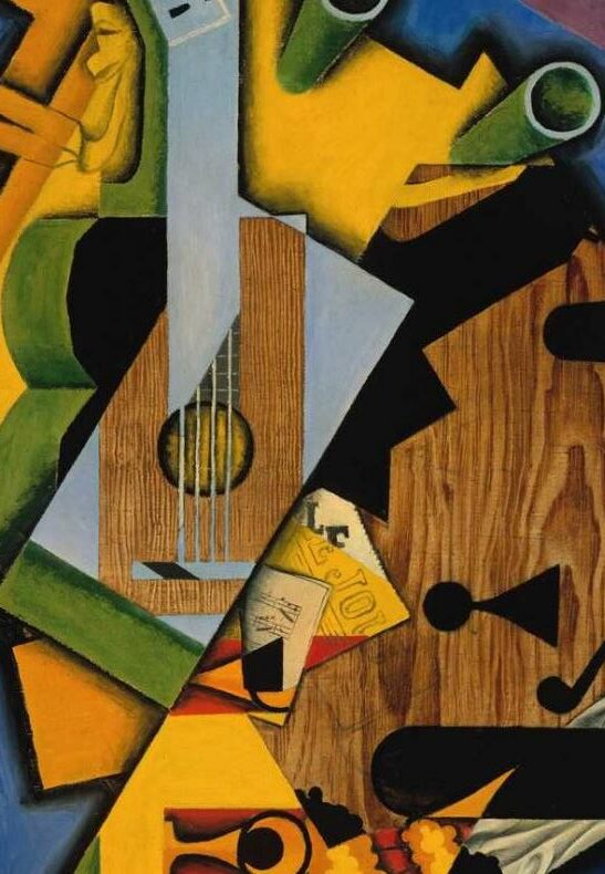 Juan Gris Still Life with a Guitar (1913)