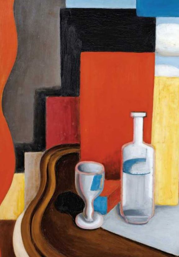 Roger de La Fresnaye The Louis-Philippe Table With Bottle And Glass (1920)